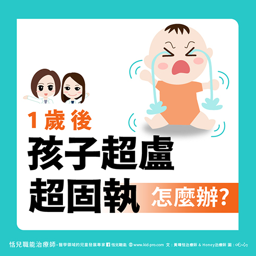 1歲後孩子超盧超固執怎麼辦 Kidpro醫學級兒童發展教育團隊